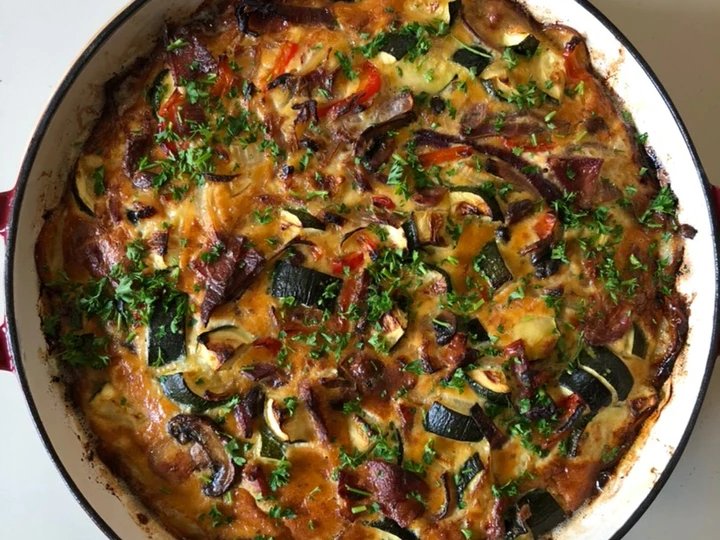 Recipe Courgette &amp;amp; Bacon Frittata the  Makes Drooling Appealing
