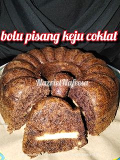 Foto resep 119. bolu pisang coklat keju