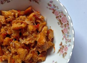 Foto resep Oseng Mandai Pedas
