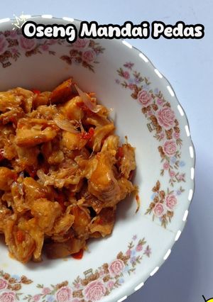 Foto resep Oseng Mandai Pedas