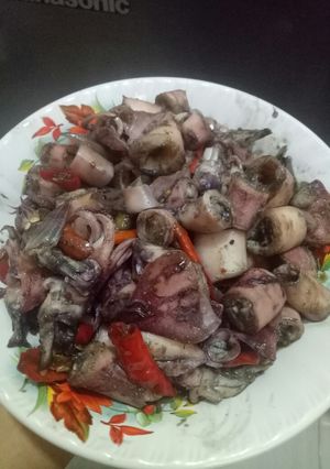 Foto resep Oseng Cumi Asin