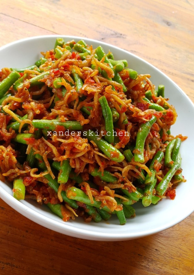 Foto resep Sambal Teri Kacang Panjang