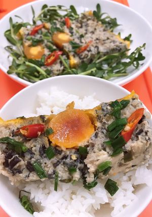 Hình của món Chả trứng (Nồi chiên không dầu).