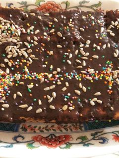 عکسی از دستور کیک یخچالی خوشمزه 😋