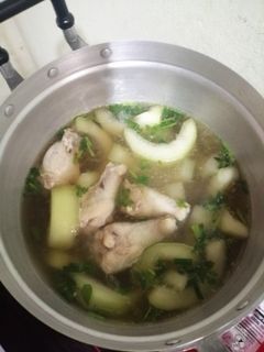 รูปของ ต้มฟักไก่ คีโต