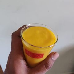 A picture of Mango milk shake.