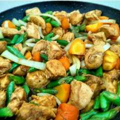 Tumis ayam buncis wortel (Eat Clean Series) রেসিপির প্রধান ছবি