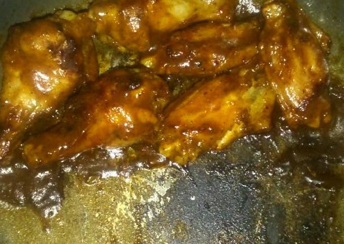 Chicken wing barbeque ala recheese