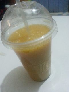 A picture of Mango smoothie.