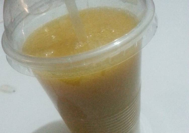 Simple Way to Prepare Super Quick Homemade Mango smoothie