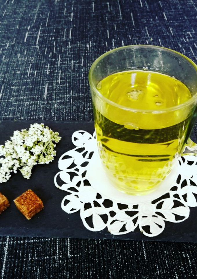 Una foto de Infusiónde flores de Milenrama