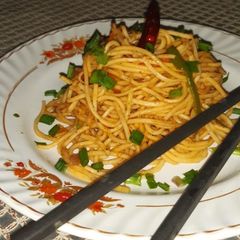 A picture of Chilli Garlic Noodles.