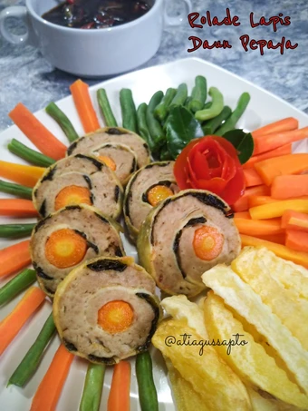 Cara Gampang Membikin Resep Rolade lapis Daun Pepaya (302) yang Sempurna Anti Ribet, Bisa Manjain Lidah