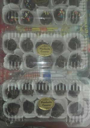 Una foto de Trufas caseras al coñac