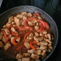 Sweet & Sour chicken A picture of Sweet & Sour chicken.