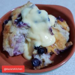 A picture of Berry Bread Pudding.
