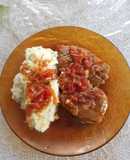 Bifes de bondiola a la portuguesa