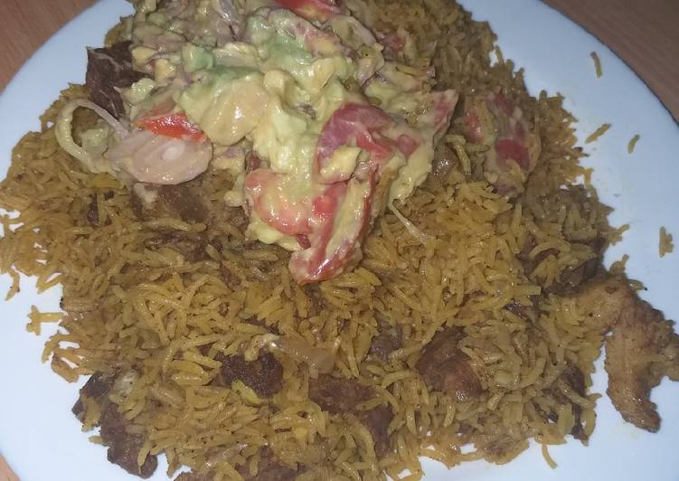 Beef pilau