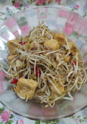 Foto resep Tumis tauge tahu