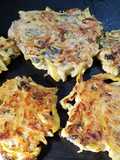 Yellow Squash Kamut sourdough fritters