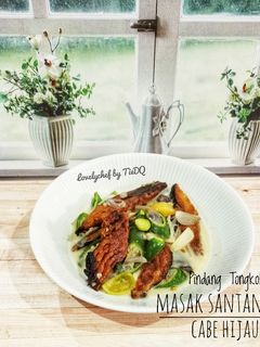 Foto resep Pindang Tongkol Masak Santan Pete Cabe Hijau
