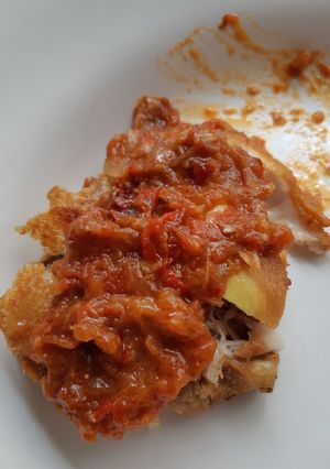 Foto resep Ayam penyet sambel terasi