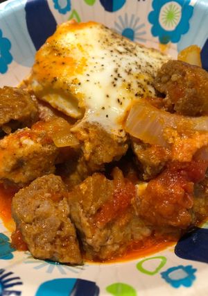 A picture of Spicy Eggs in Purgatory.