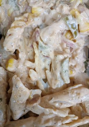 क्रीमी पास्ता (creamy pasta recipe in Hindi) रेसिपी मुख्य फोटो