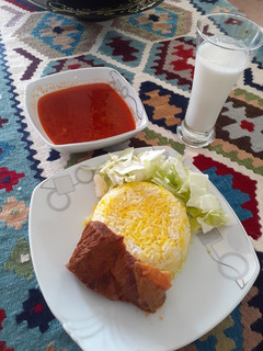 عکسی از دستور چلوگوشت