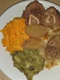 Slowcooker homemade vegetables and beef Shin with potatoes