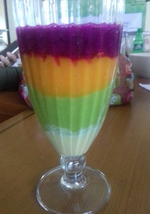 Foto resep Rainbow Juice