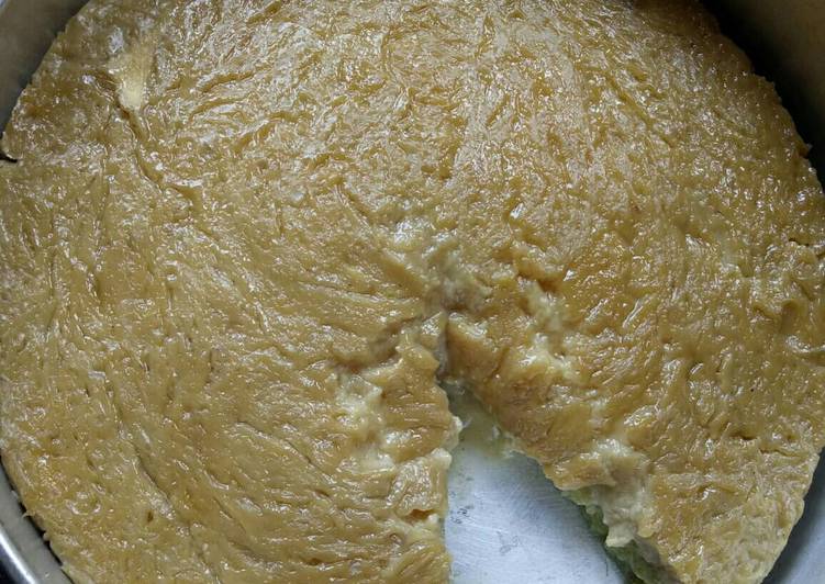 DICOBA@ Resep Talam ketan pandan durian kue harian