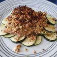Salmón con frutos secos
