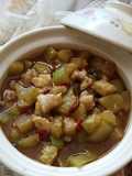 Sayur labu ijo panjang dgn tetelan sapi