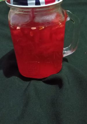 A picture of 🍉Water melon mojito🍹.