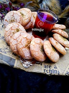 عکسی از دستور شیرینی نارگیلی solm@z