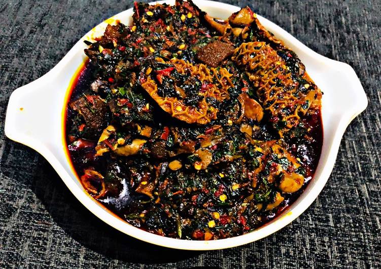 Recipe of Super Quick Homemade Efo Riro