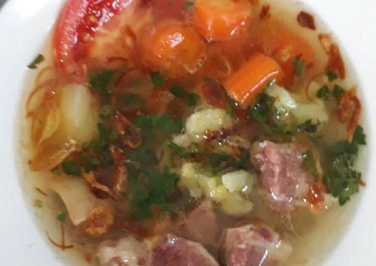 Resep Sop Iga sapi Anti Gagal