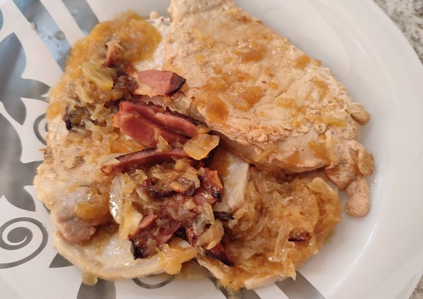 Cinta de lomo en salsa de cerveza