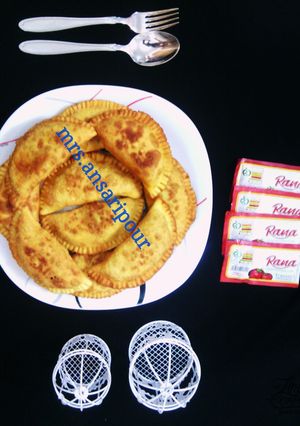 عکسی از دستور پیراشکی گوشت