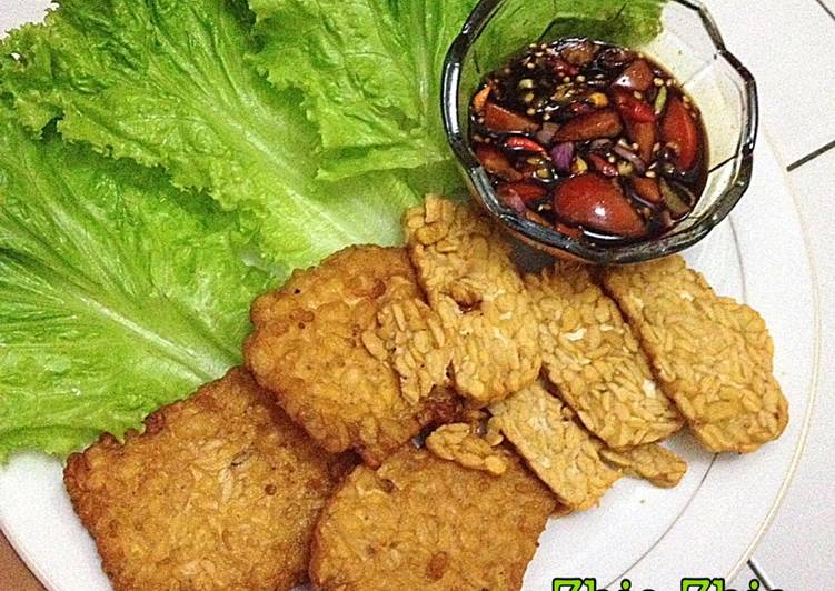 Tempe Goreng SambaL Kecap Ala zhiezhie