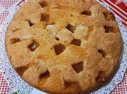 Una foto de budin con dulce de batata