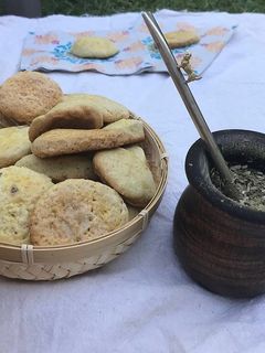 Una foto de Scones para el mate!!