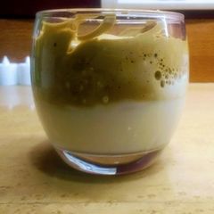 A picture of Dalgona Coffee.