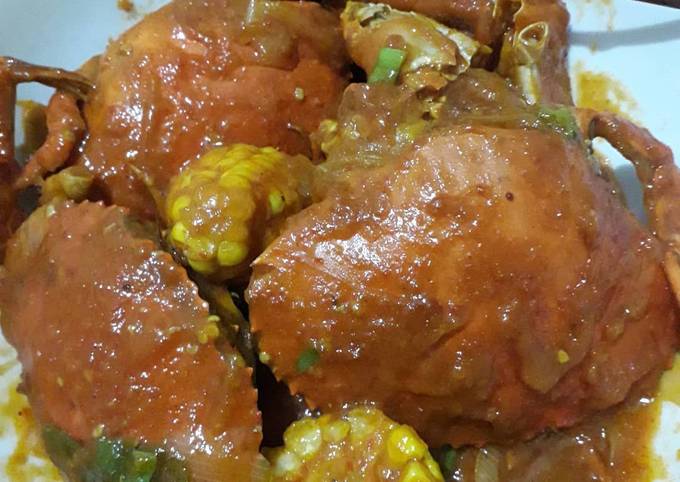 Resep Kepiting saus padang yang Bikin Ngiler