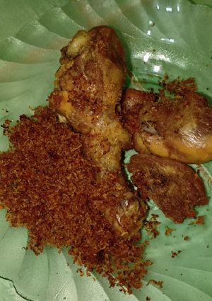 Foto resep Ayam goreng srundeng