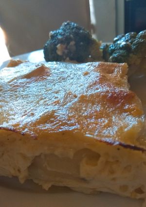 Una foto de Papas a la crema
