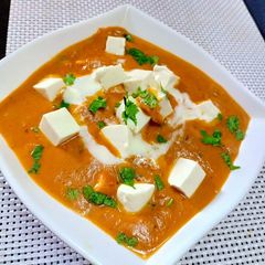 Paneer butter masala A picture of Paneer butter masala.