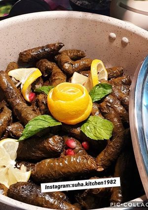 صورة لوصفة ورق عنب باللحمة