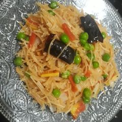 A picture of Vermicelli pulav.